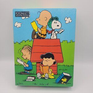 1965 Rainbow Works Snoopy And Friends 75913 100pc Jigsaw Puzzle